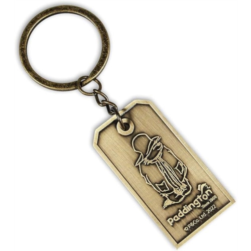 Half Moon Bay Keyring Metal Boxed - Paddington Bear (Gold Tag)