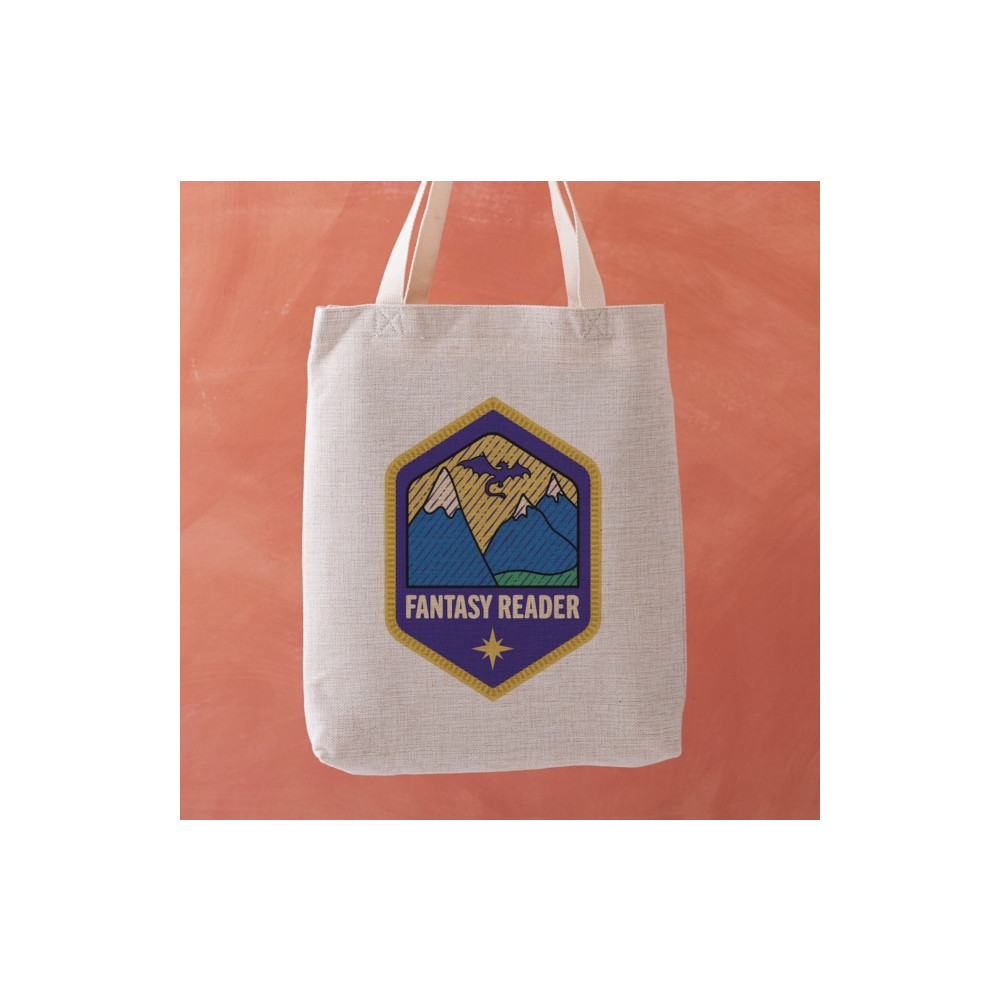 Produktbild för Fantasy Reader Tote Bag