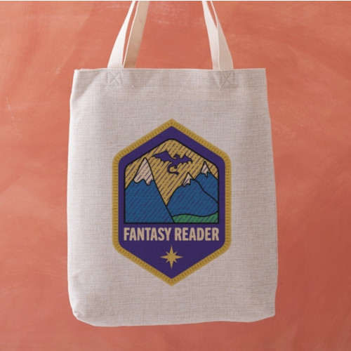 BOOKISHLY Fantasy Reader Tote Bag