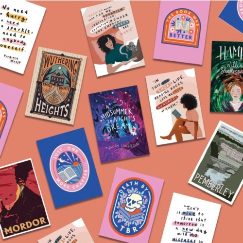 BOOKISHLY Bookishly Postcards Random Pack of 50