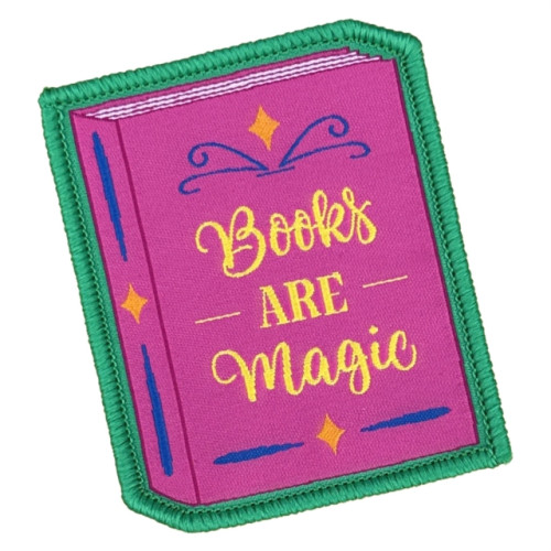 Pawprint Family Books Are Magic Sew On Patch