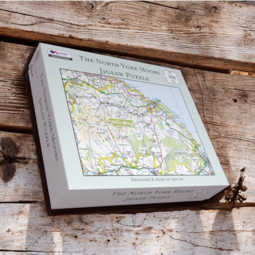The Sugar Shed OS Map 500 Piece Premium Jigsaw Puzzle - North York Moors National Park