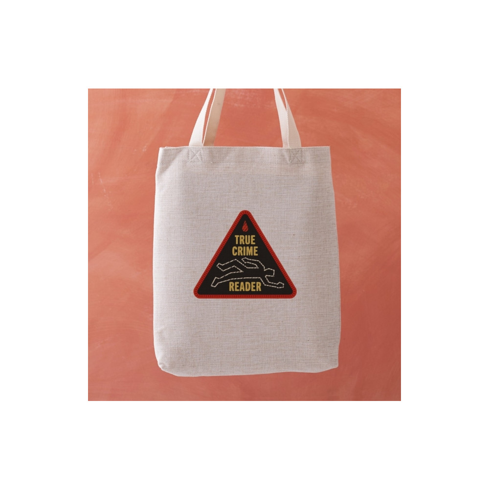 Produktbild för True Crime Reader Tote Bag