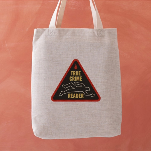 BOOKISHLY True Crime Reader Tote Bag