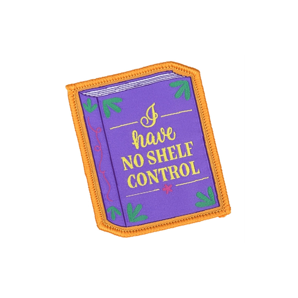 Produktbild för I Have No Shelf Control Sew On Patch
