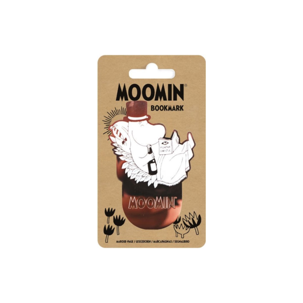 Produktbild för Bookmark Metal - Moomin (Moomin Papa)