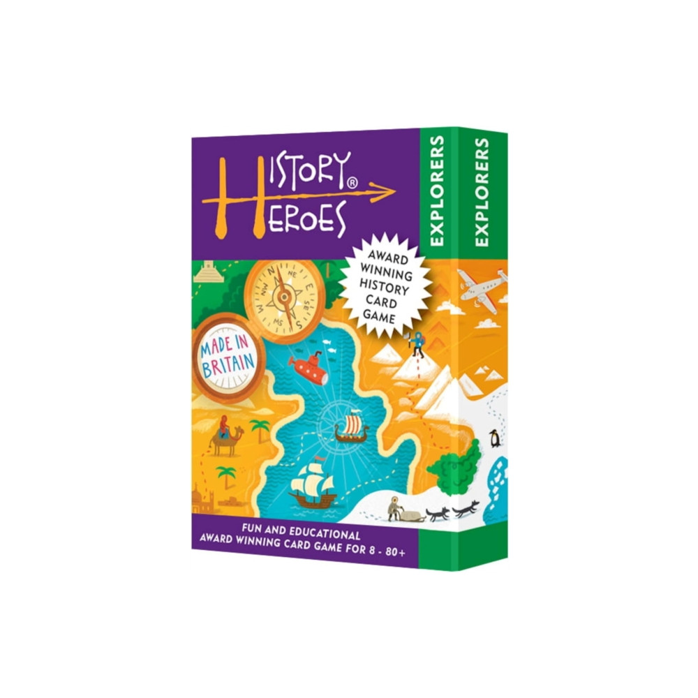 Produktbild för History Heroes Explorers card game
