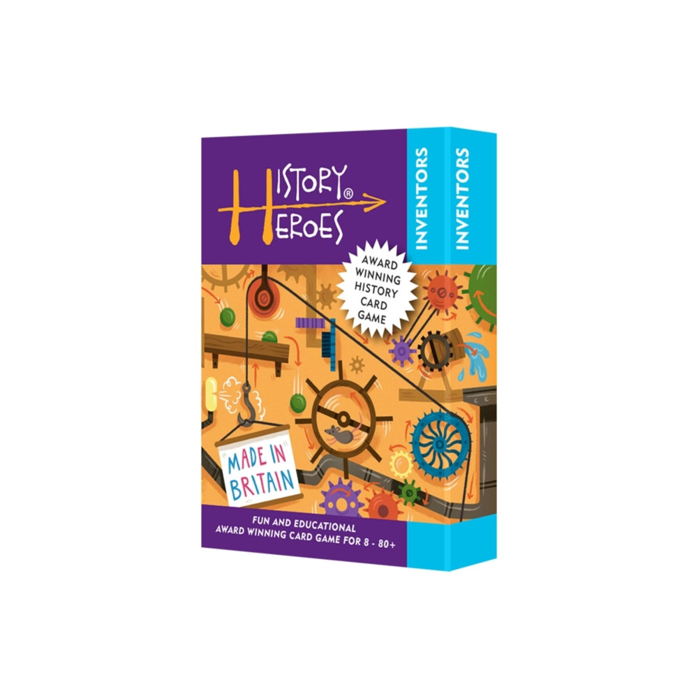Produktbild för History Heroes: INVENTORS card game
