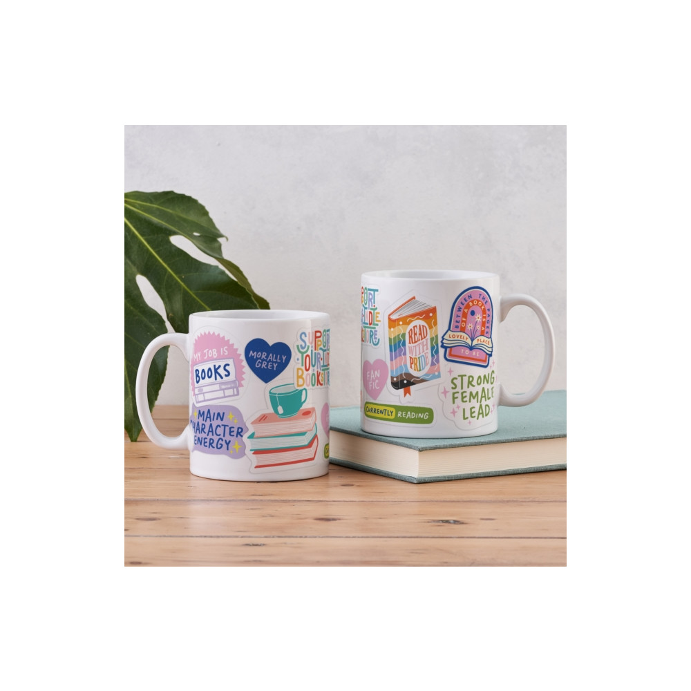 Produktbild för Bookish Sticker Mug