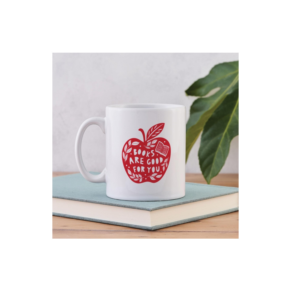 Produktbild för Books are good for you - Literary Mug
