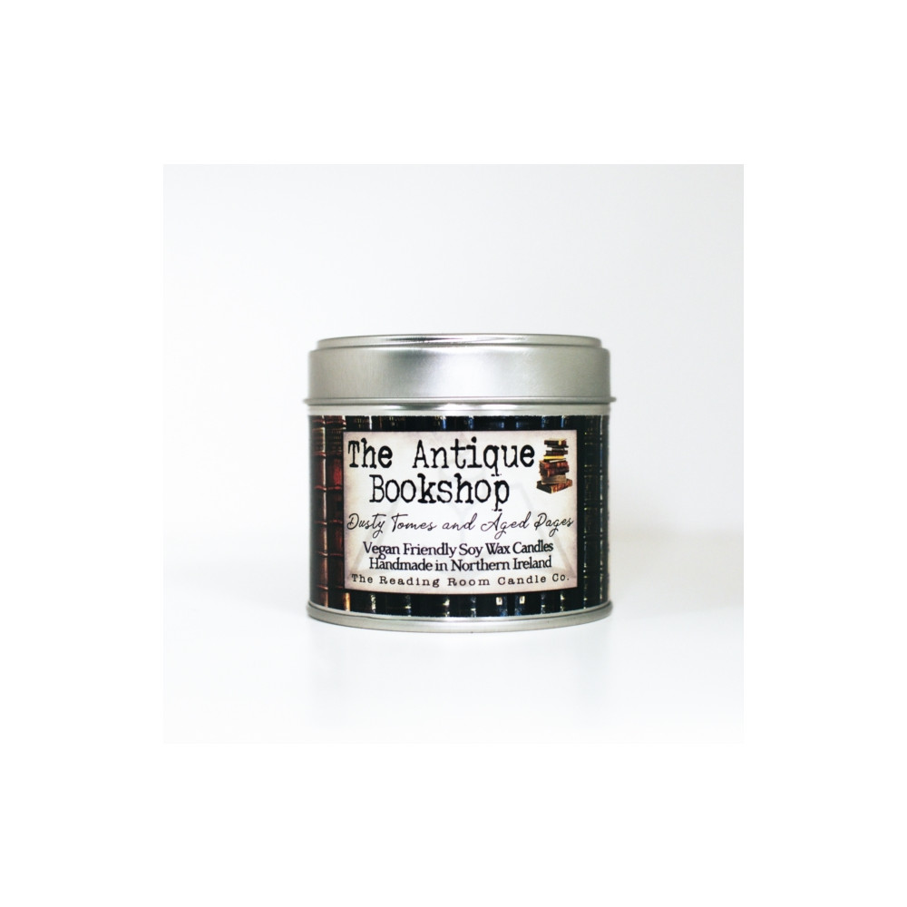 Produktbild för Antique Bookshop- Scented Soy Candle- Dusty Tomes and Aged Pages