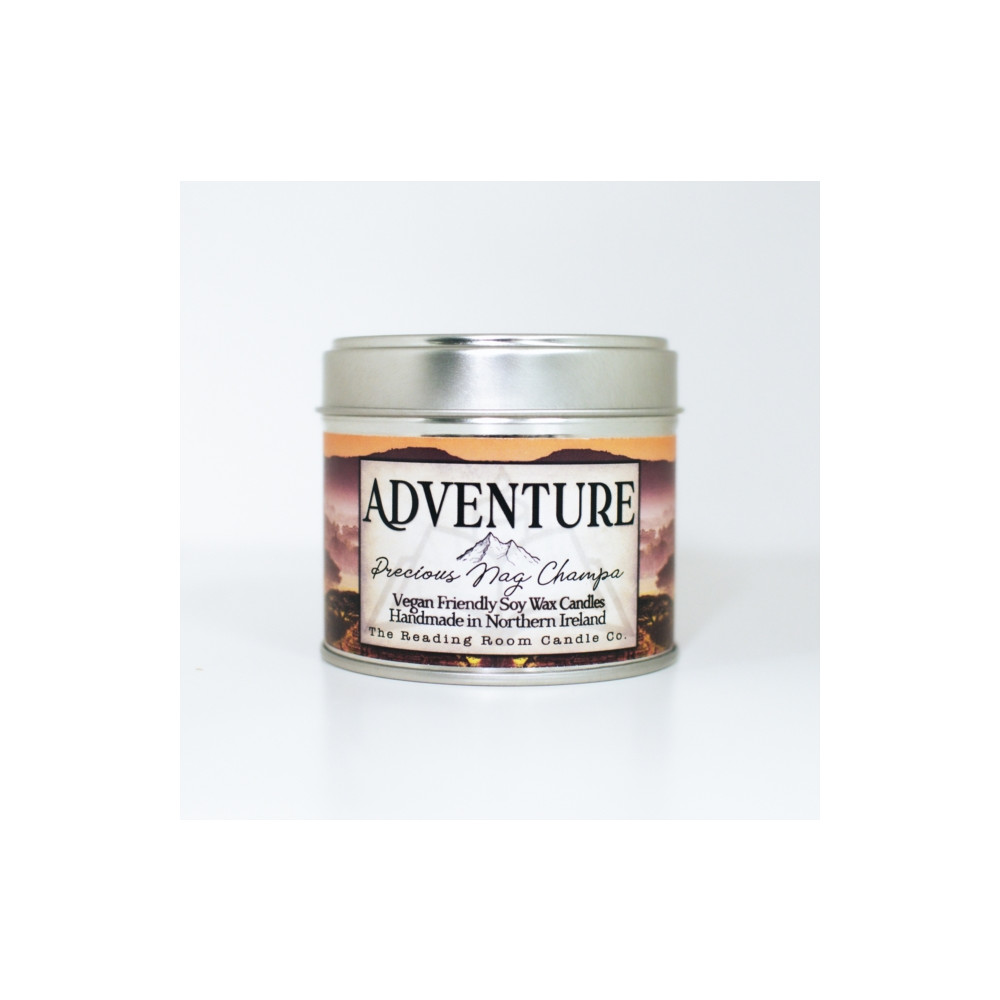 Produktbild för Adventure- Scented Soy Candle- Precious Nag Champa