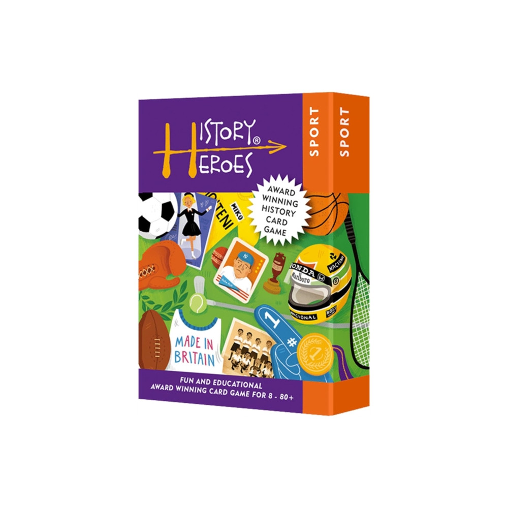 Produktbild för History Heroes SPORT card game