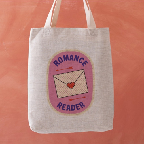 BOOKISHLY Romance Reader Tote Bag