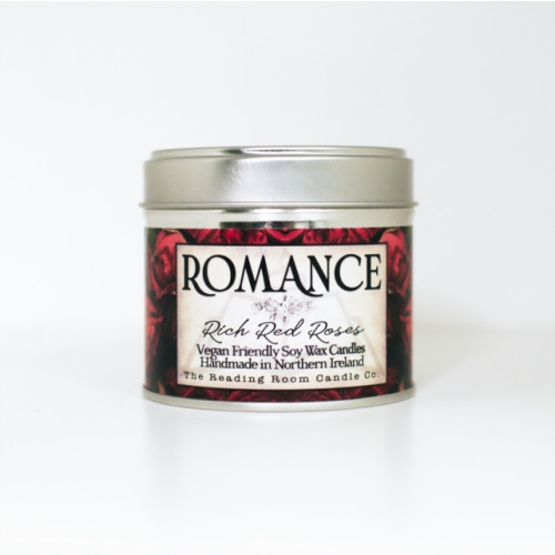 THE CANDLE ROOMS Romance- Scented Soy Candle- Rich Red Roses