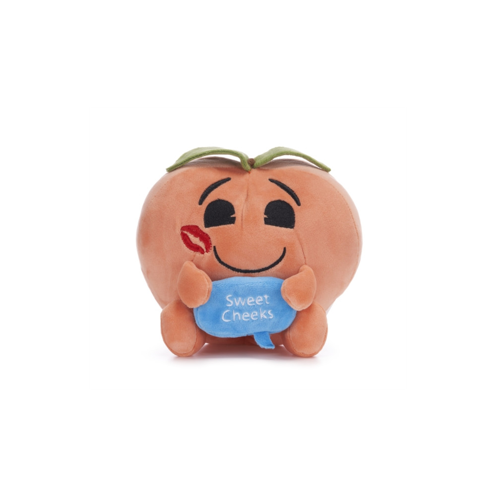 Produktbild för 7" Peach Emoji Plush Gift