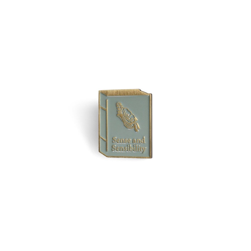 Produktbild för Pin Badge - Pulteney Press (Jane Austen)