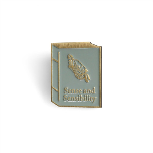 Half Moon Bay Pin Badge - Pulteney Press (Jane Austen)