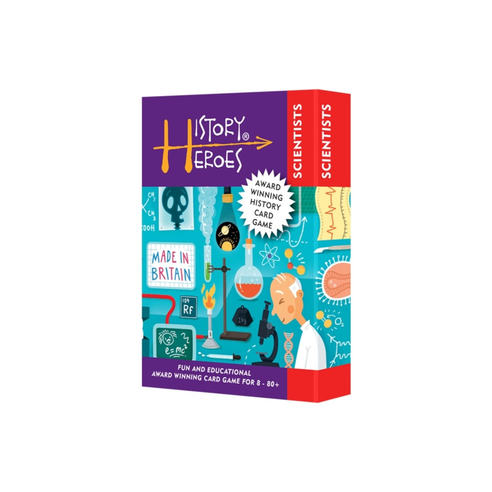 Produktbild för History Heroes SCIENTISTS card game