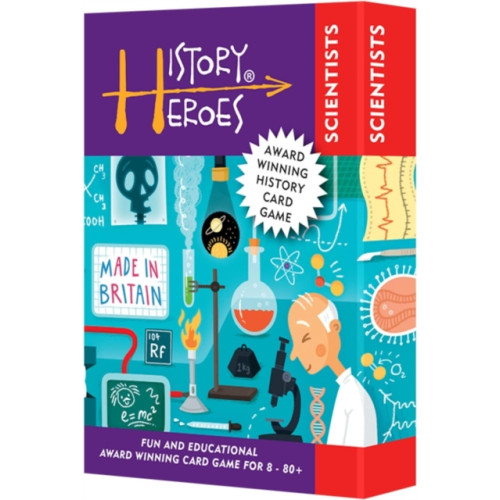 HISTORY HEROES History Heroes SCIENTISTS card game