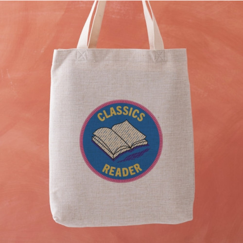 BOOKISHLY Classics Reader Tote Bag