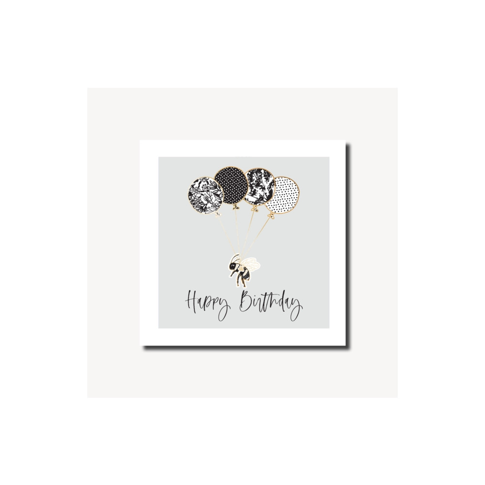 Produktbild för Marina Bee Birthday Balloons