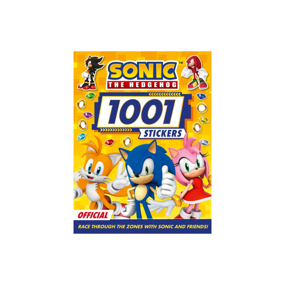 Produktbild för Sonic the Hedgehog 1001 Stickers (häftad, eng)