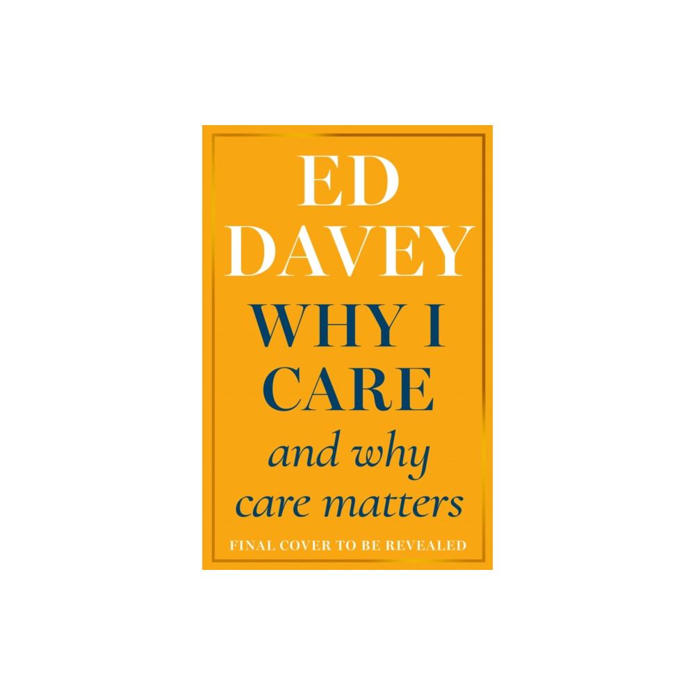 Produktbild för Why I Care (inbunden, eng)
