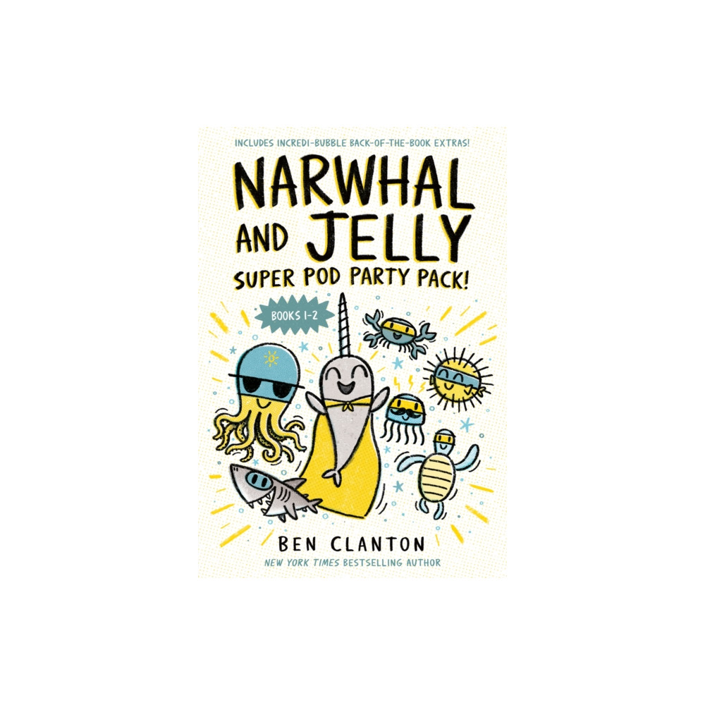 Produktbild för Narwhal and Jelly: Super Pod Party Pack! (häftad, eng)