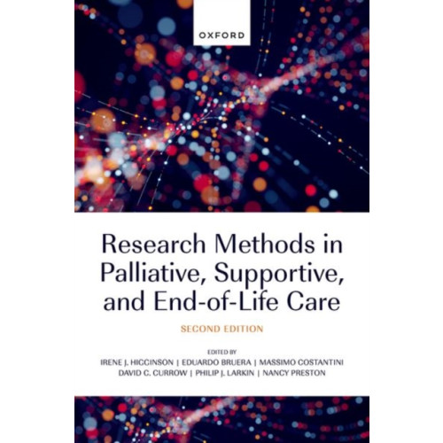 Oxford University Press Research Methods in Palliative, Supportive, and End-of-Life Care (häftad, eng)