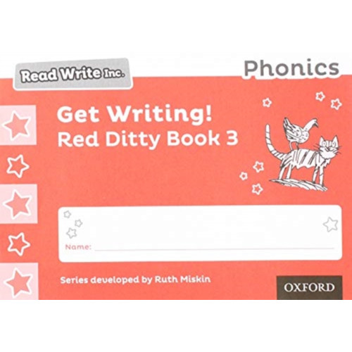 Oxford University Press Read Write Inc. Phonics: Get Writing! Red Ditty Book 3 Pack of 10 (häftad, eng)