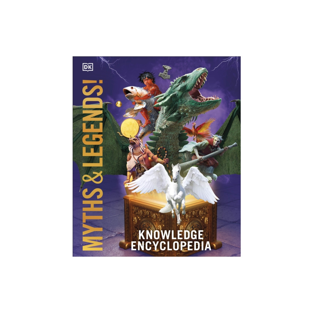 Produktbild för Knowledge Encyclopedia Myths and Legends! (inbunden, eng)