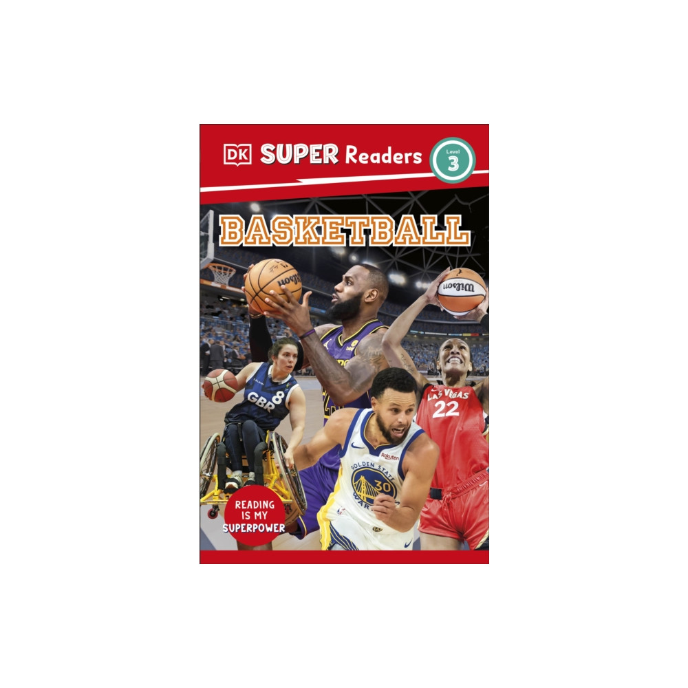 Produktbild för DK Super Readers Level 3 Basketball (häftad, eng)