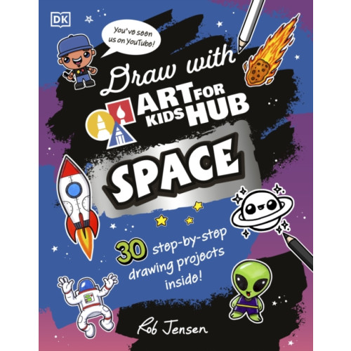 Dorling Kindersley Ltd Draw with Art for Kids Hub Space (häftad, eng)