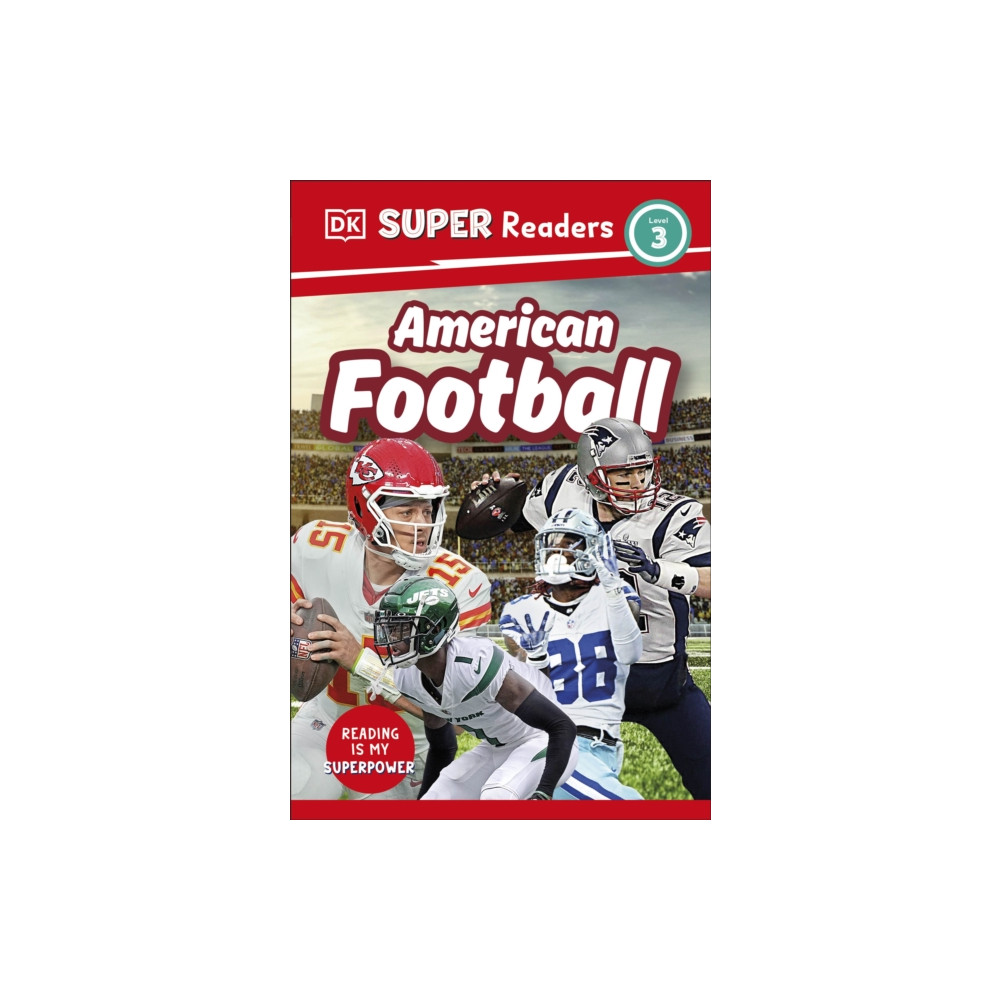 Produktbild för DK Super Readers Level 3 American Football (häftad, eng)