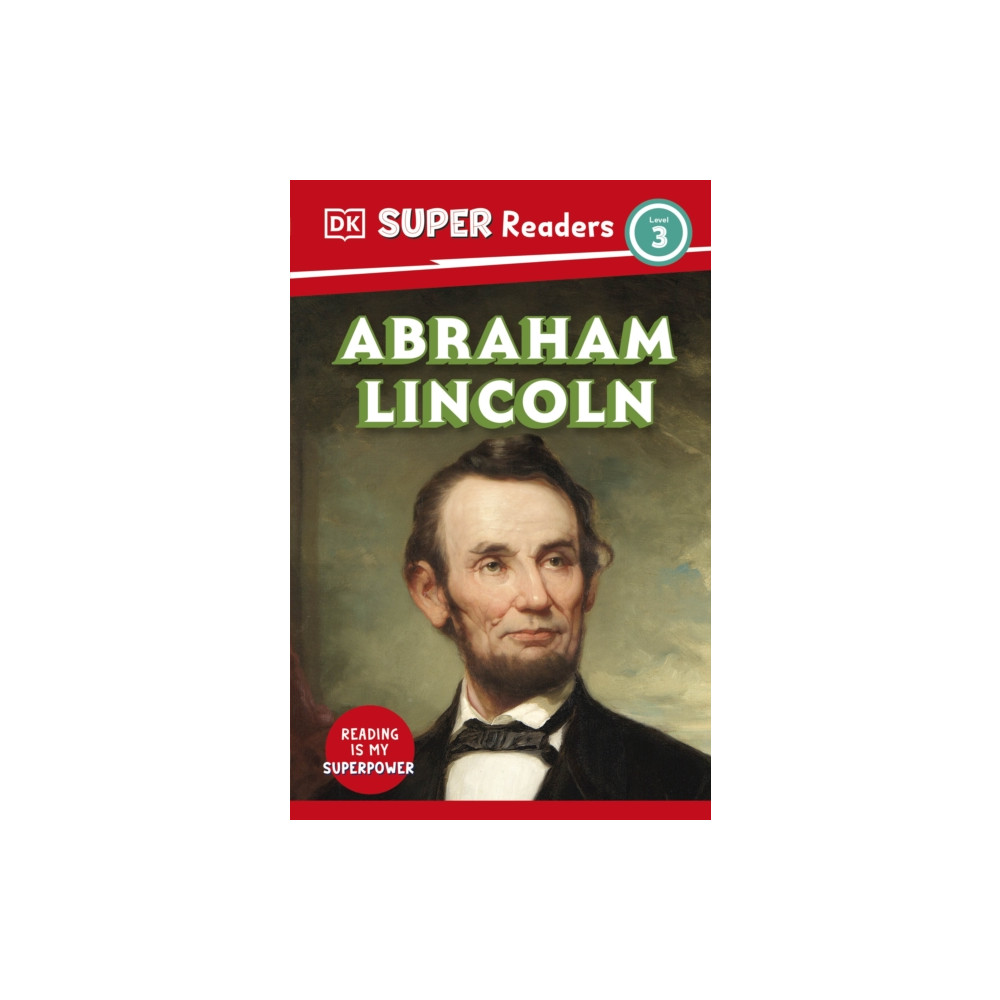 Produktbild för DK Super Readers Level 3 Abraham Lincoln (häftad, eng)
