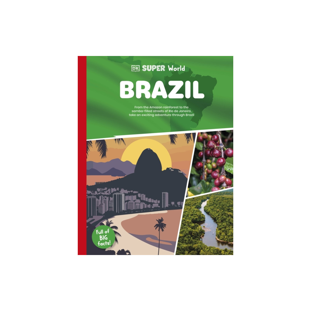 Produktbild för DK Super World Brazil (häftad, eng)
