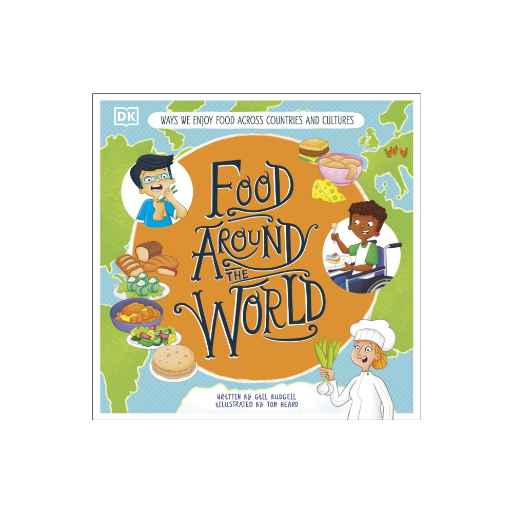 Produktbild för Food Around the World (inbunden, eng)