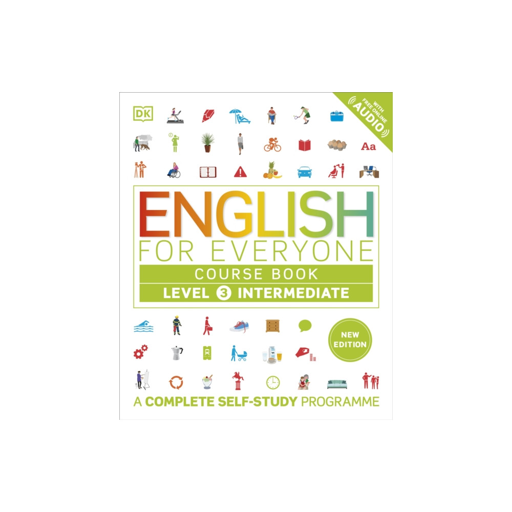 Produktbild för English for Everyone Course Book Level 3 Intermediate (häftad, eng)