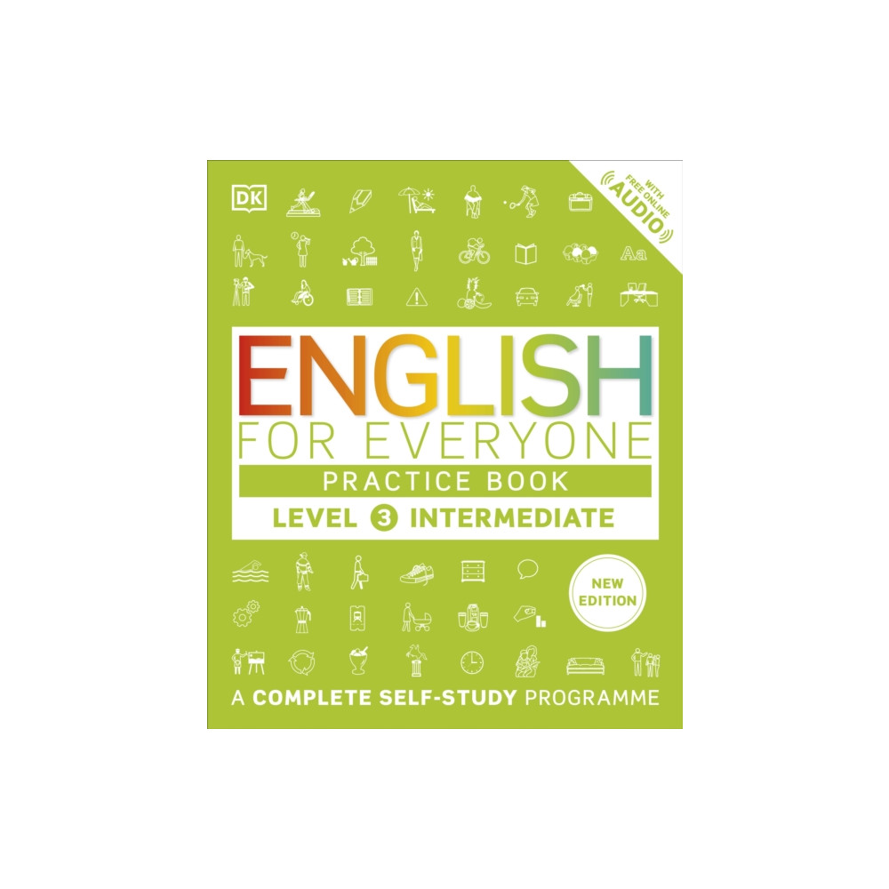 Produktbild för English for Everyone Practice Book Level 3 Intermediate (häftad, eng)