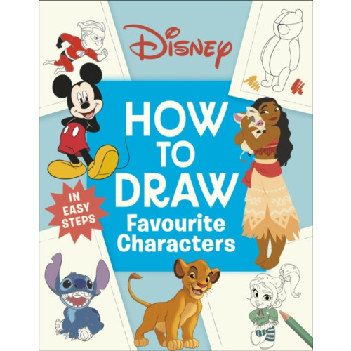 Dorling Kindersley Ltd Disney How to Draw Favourite Characters (häftad, eng)