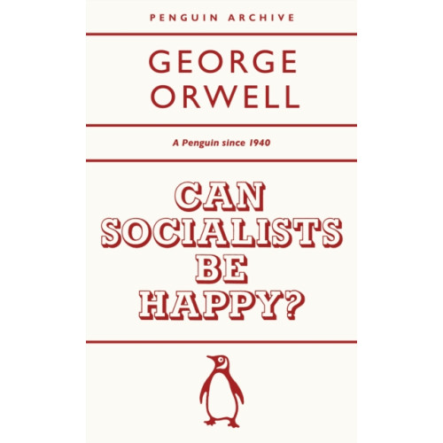 Penguin books ltd Can Socialists be Happy? (häftad, eng)