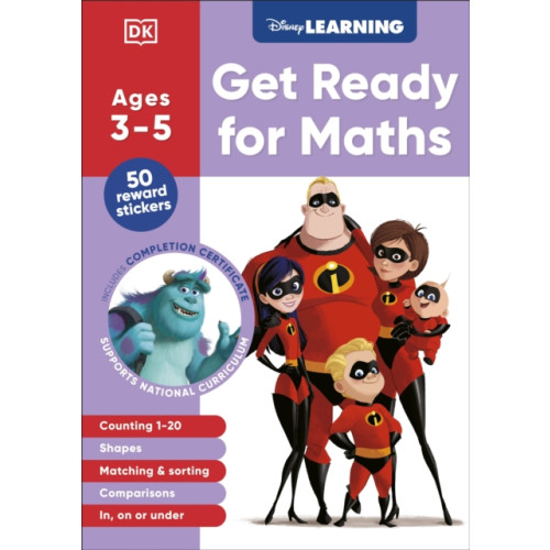 Dorling Kindersley Ltd Disney Learning Get Ready for Maths (Ages 3-5) (häftad, eng)