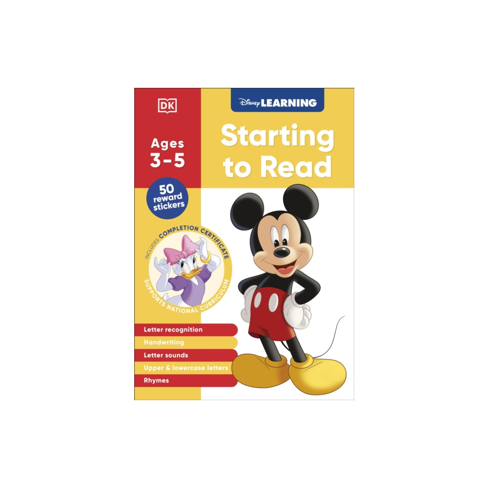 Produktbild för Disney Learning Starting to Read (Ages 3-5) (häftad, eng)