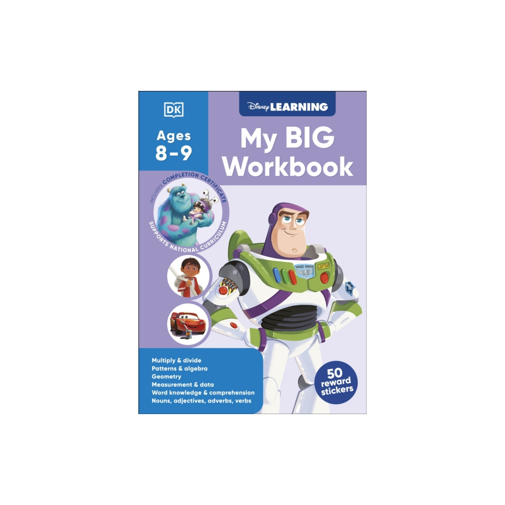 Produktbild för Disney Learning Big Workbook Ages 8-9 (Year 4) (häftad, eng)