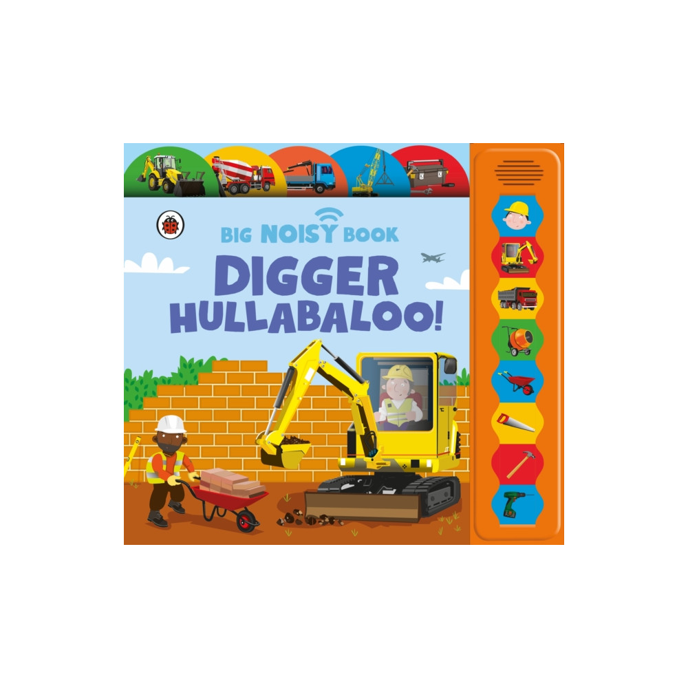 Produktbild för Digger Hullabaloo! Ladybird Big Noisy Book (bok, board book, eng)