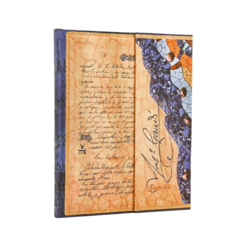 paperblanks 2026 Gaudi, The Manuscript of Reus (Embellished Manuscripts Collection) Ultra 18-month Vertical Hardcover Flexi Dayplanner 2025-2026 (Wrap Closure) (inbunden, eng)