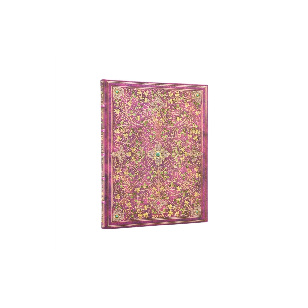 Produktbild för 2026 Diamond Jubilee (Sangorski & Sutcliffe) Ultra 12-month Verso Hardcover Flexi Dayplanner 2026 (Elastic Band Closure) (inbunden, eng)
