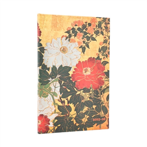 paperblanks 2026 Natsu (Rinpa Florals) Maxi 18-month Vertical Hardcover Flexi Dayplanner 2025-2026 (Elastic Band Closure) (inbunden, eng)
