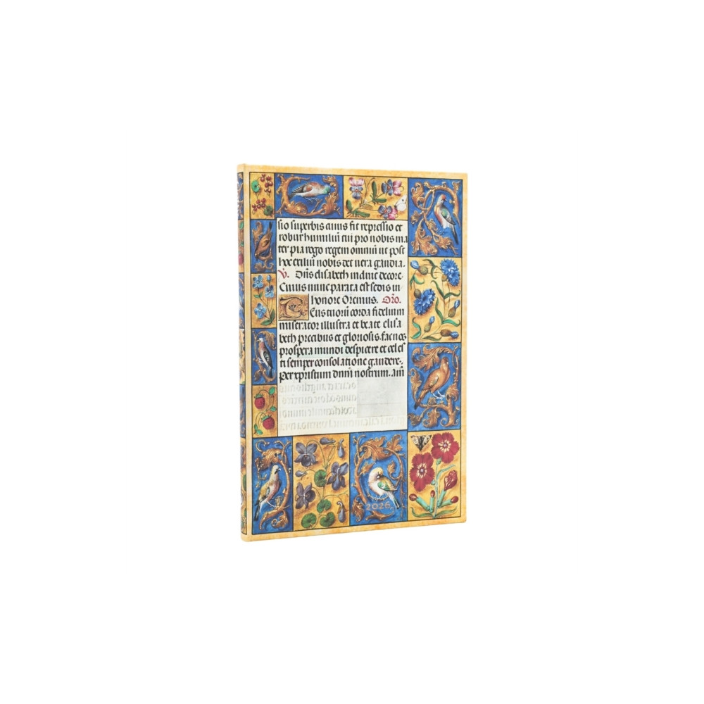 Produktbild för 2026 Spinola Hours (Ancient Illumination) Maxi 12-month Vertical Hardcover Flexi Dayplanner 2026 (Elastic Band Closure) (inbunden, eng)